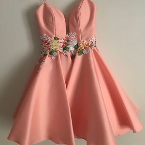 Tarik Ediz Short Prom Dress